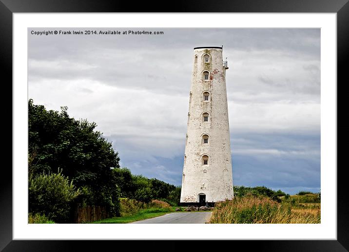 Leasowe Lighthouse, Wirral, UK Framed Mounted Print by Frank Irwin