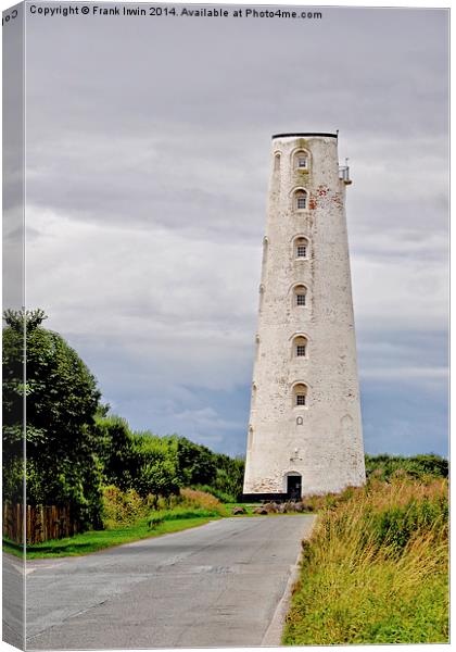 Leasowe Lighthouse, Wirral, UK Canvas Print by Frank Irwin