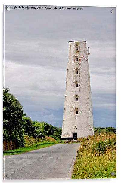 Leasowe Lighthouse, Wirral, UK Acrylic by Frank Irwin