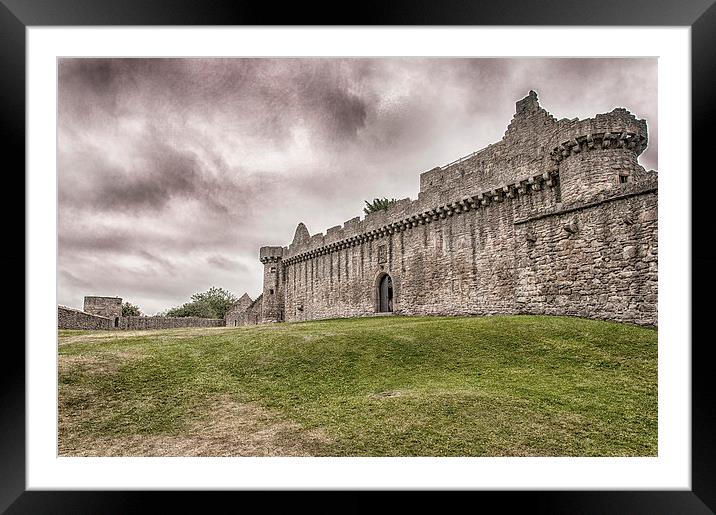 Craigmillar Castle 01 Framed Mounted Print by Antony McAulay