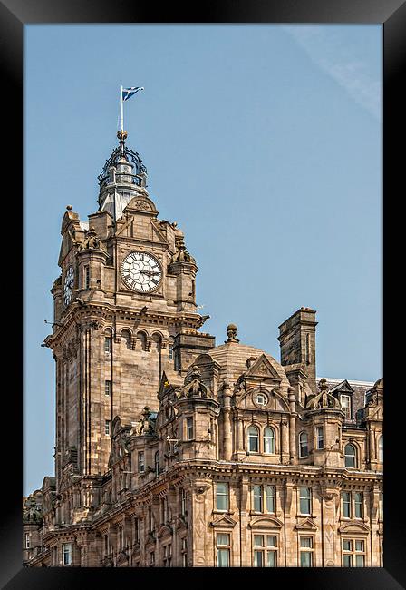Edinburgh Grand Hotel Framed Print by Antony McAulay