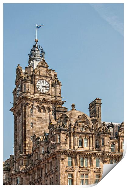 Edinburgh Grand Hotel Print by Antony McAulay