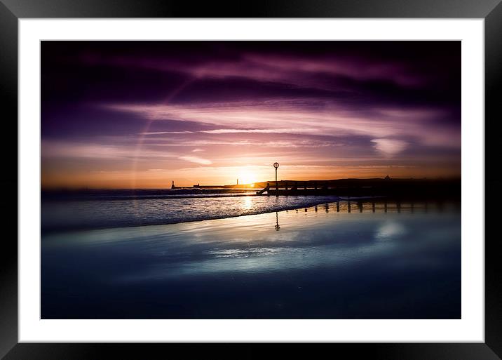 New Dawn Framed Mounted Print by Vicky Mitchell