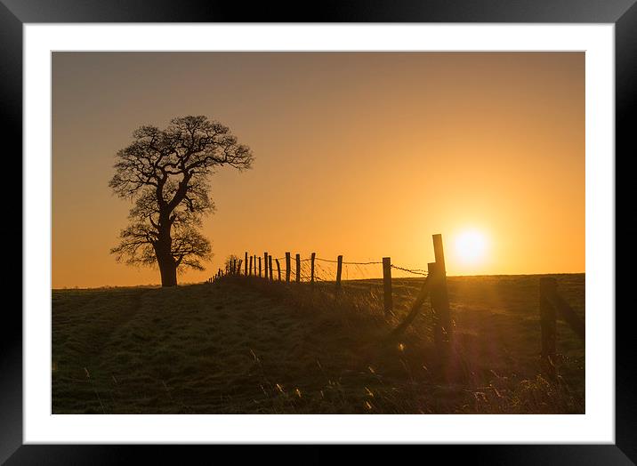 Sunrise At Last Framed Mounted Print by Clive Eariss