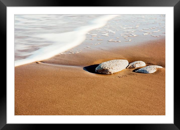 Day at The Beach Framed Mounted Print by Corrine Weaver