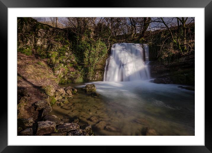 Janet s Foss - Yorkshire Dales Framed Mounted Print by Andy McGarry