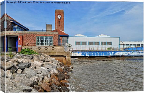 Seacombe Ferry terminal, Wirral, UK Canvas Print by Frank Irwin