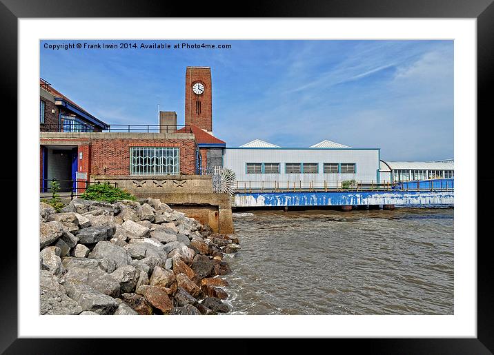Seacombe Ferry terminal, Wirral, UK Framed Mounted Print by Frank Irwin