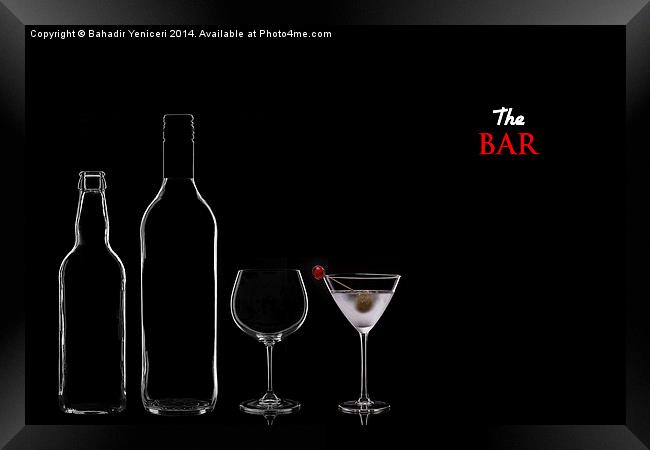 The Bar Framed Print by Bahadir Yeniceri