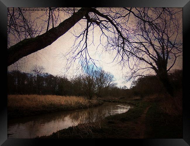 Alverston Stream Framed Print by Annabelle Ward