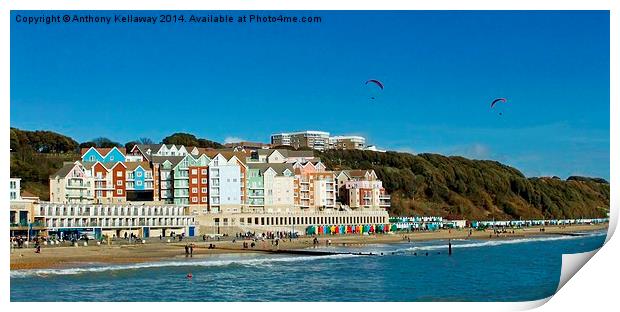 BOSCOMBE COLOUR Print by Anthony Kellaway