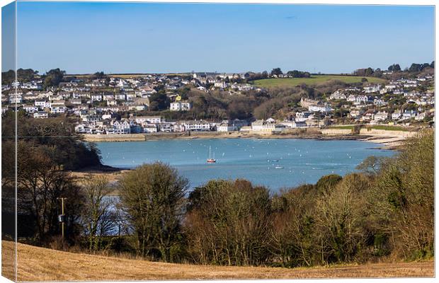 St Mawes Harbour Canvas Print by Brian Roscorla
