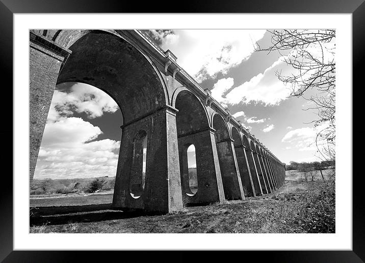 balcombe viaduct Framed Mounted Print by Eddie Howland