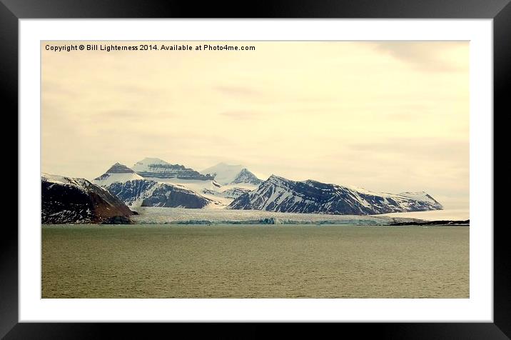 More Beauty from the Arctic Framed Mounted Print by Bill Lighterness