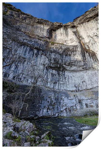 Malham Cove Print by Andy McGarry