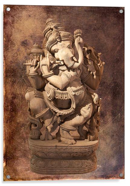 Ganesh Acrylic by Ram Vasudev