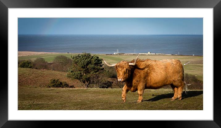 Windy Days Framed Mounted Print by Simon Wrigglesworth
