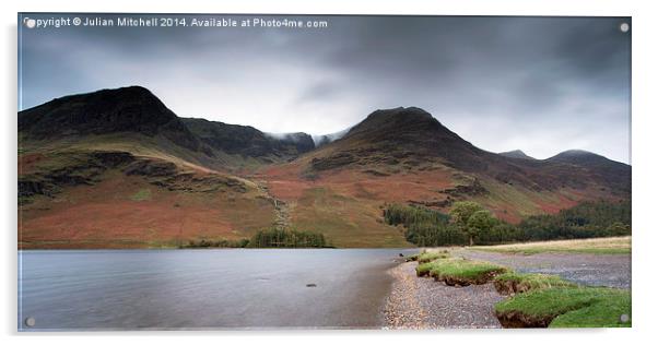 Buttermere Acrylic by Julian Mitchell