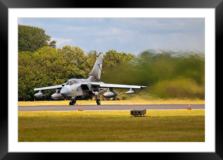 Tornado with Jet Wash Framed Mounted Print by Adam Withers