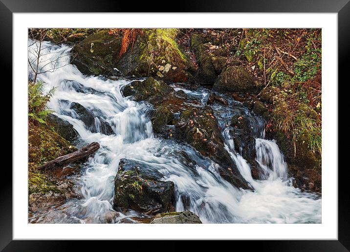 Babbling Beck Framed Mounted Print by Ian Duffield