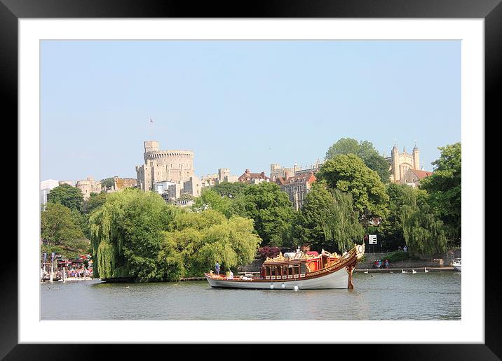 Thames at Windsor Framed Mounted Print by Paul Erlam