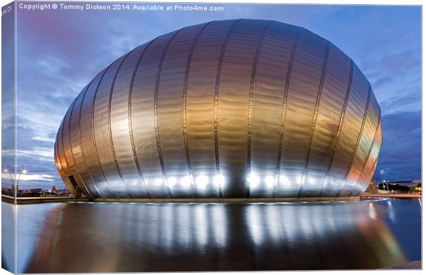 Glasgow Imax Canvas Print by Tommy Dickson
