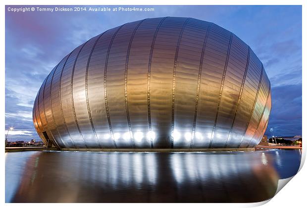 Glasgow Imax Print by Tommy Dickson