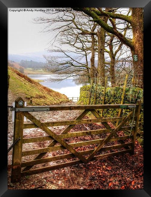 Gateway to Grasmere Framed Print by Andy Huntley