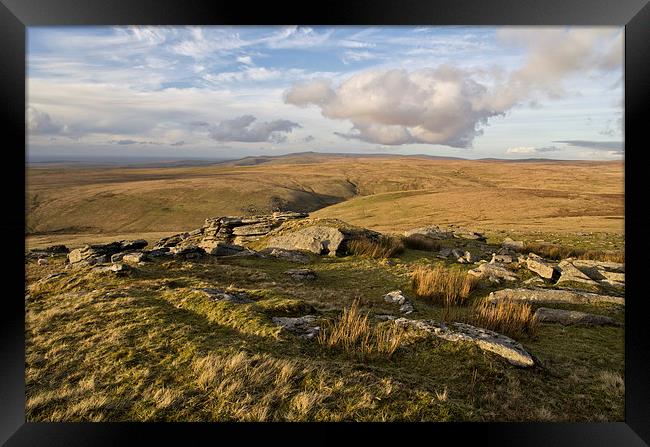 View from Great Mis Framed Print by Pete Hemington