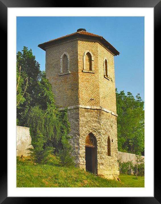 Watch Tower Framed Mounted Print by Ferenc Kalmar