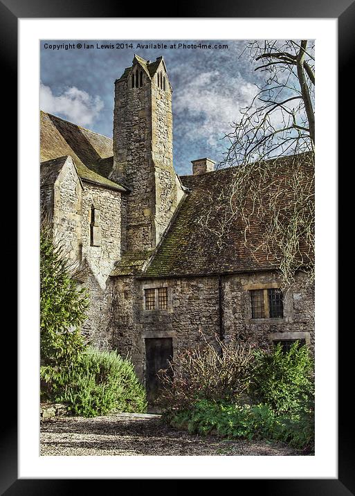 Abingdon Abbey Framed Mounted Print by Ian Lewis