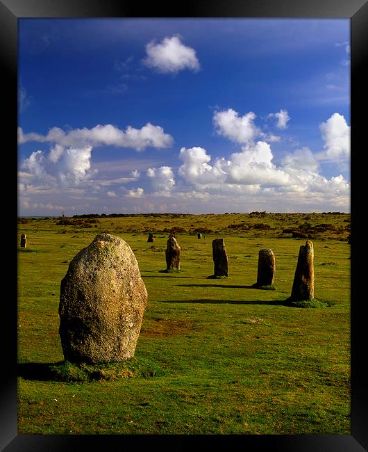 The Hurlers Framed Print by Darren Galpin