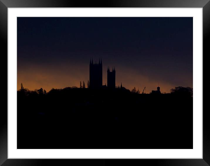 Lincoln Cathedral at Dawn Framed Mounted Print by Keith Campbell