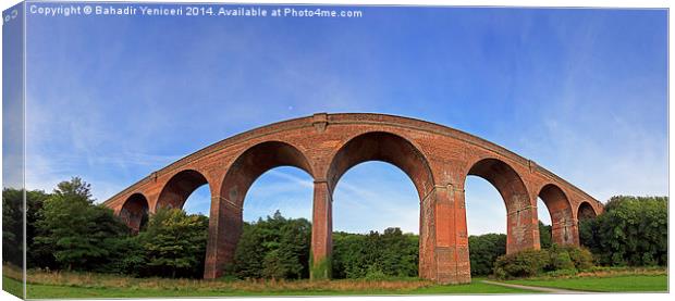 Viaduct Canvas Print by Bahadir Yeniceri