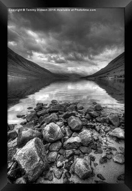 Majestic Serenity of Loch Etive Framed Print by Tommy Dickson