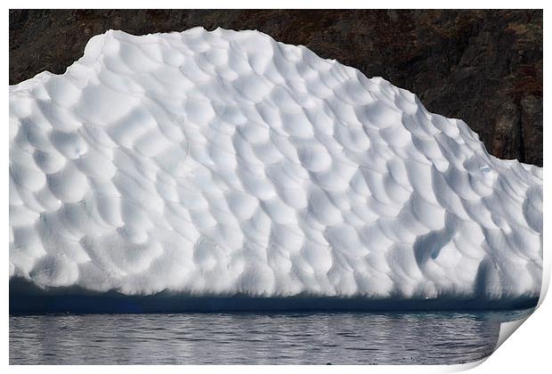 Iceberg in Cierva Cove Antarctica Print by Carole-Anne Fooks