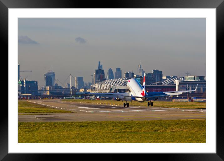 British Airways London Framed Mounted Print by David Pyatt