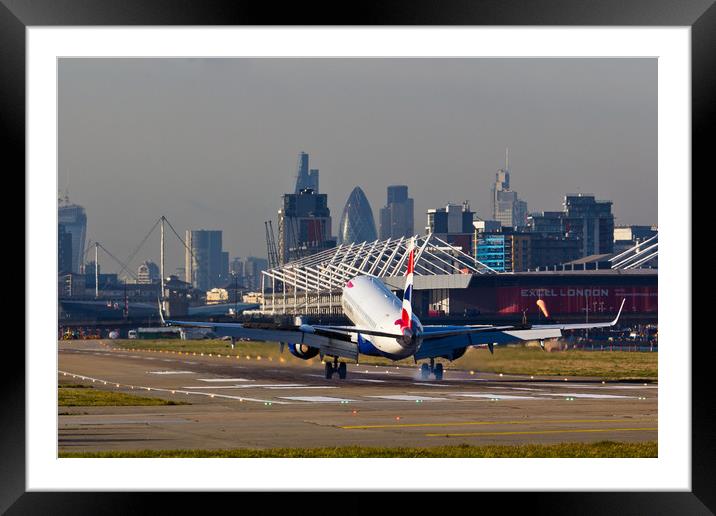 British Airways London Framed Mounted Print by David Pyatt