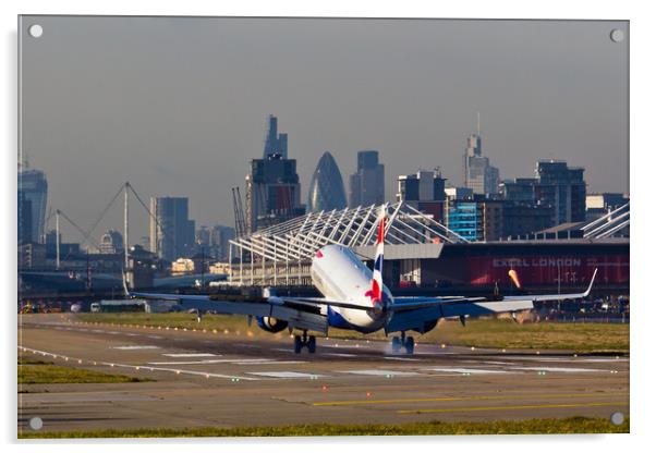 British Airways London Acrylic by David Pyatt