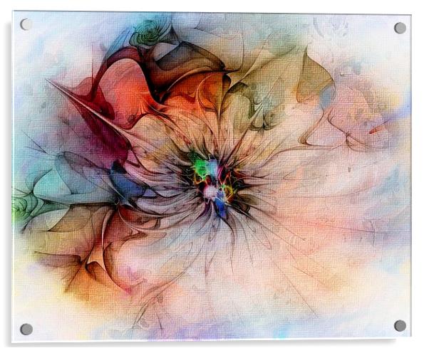 Blooming Acrylic by Amanda Moore