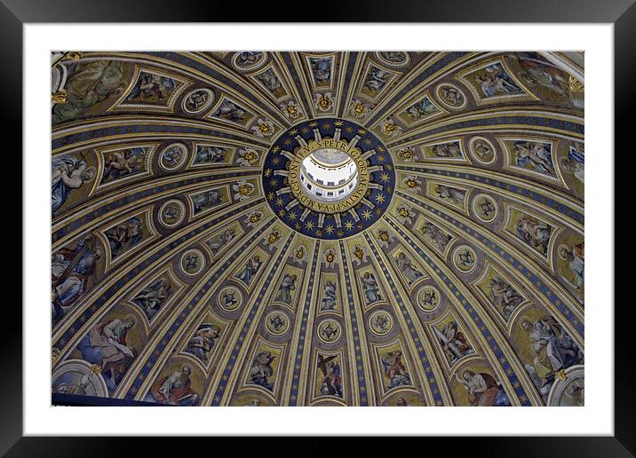 St Peters Dome Framed Mounted Print by Tony Murtagh