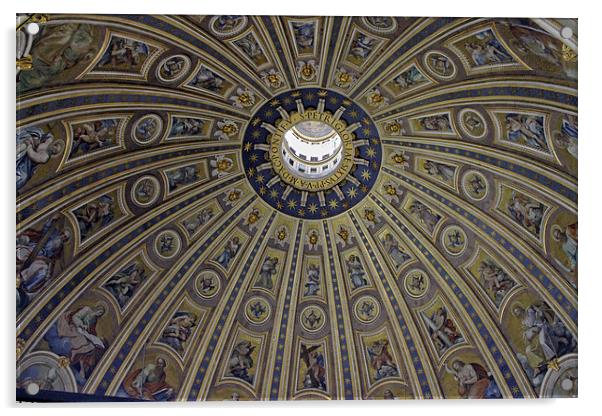 St Peters Dome Acrylic by Tony Murtagh
