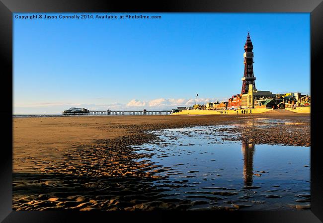 Blackpool. Framed Print by Jason Connolly