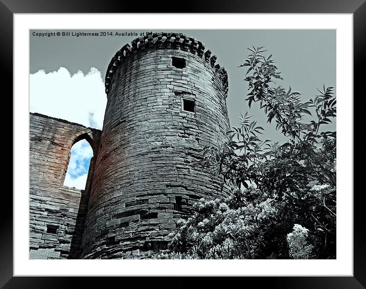 Bothwell Castle Ruins Framed Mounted Print by Bill Lighterness