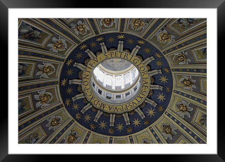 St Peters Dome Framed Mounted Print by Tony Murtagh
