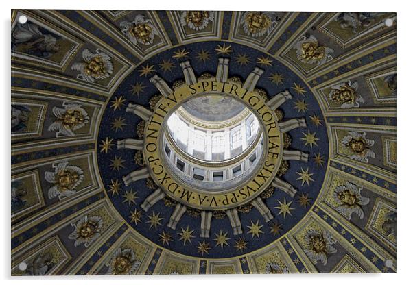 St Peters Dome Acrylic by Tony Murtagh