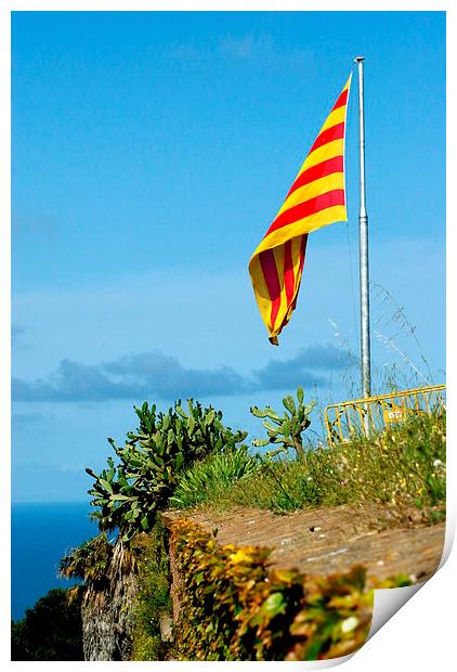 Catalunya Print by Daniel Gilroy