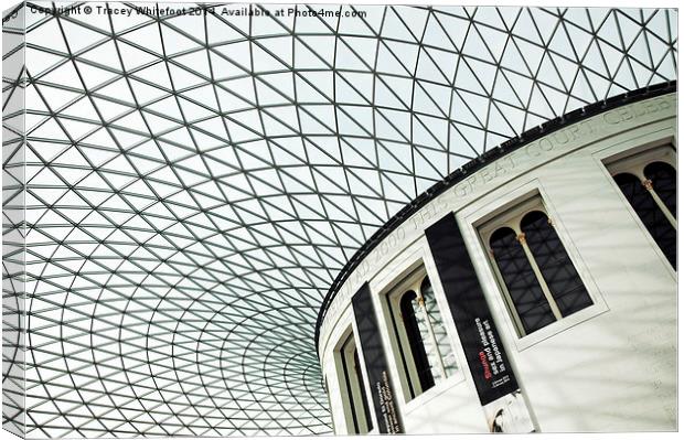 British Museum Canvas Print by Tracey Whitefoot