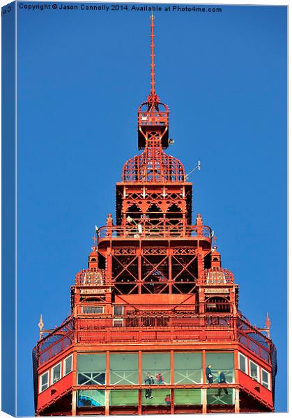Tower Top Canvas Print by Jason Connolly