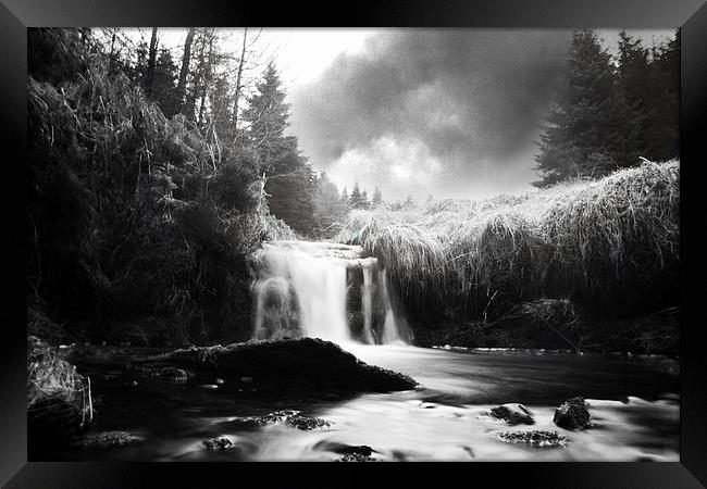 Enchanting Serenity of Glenglave Water Framed Print by Les McLuckie